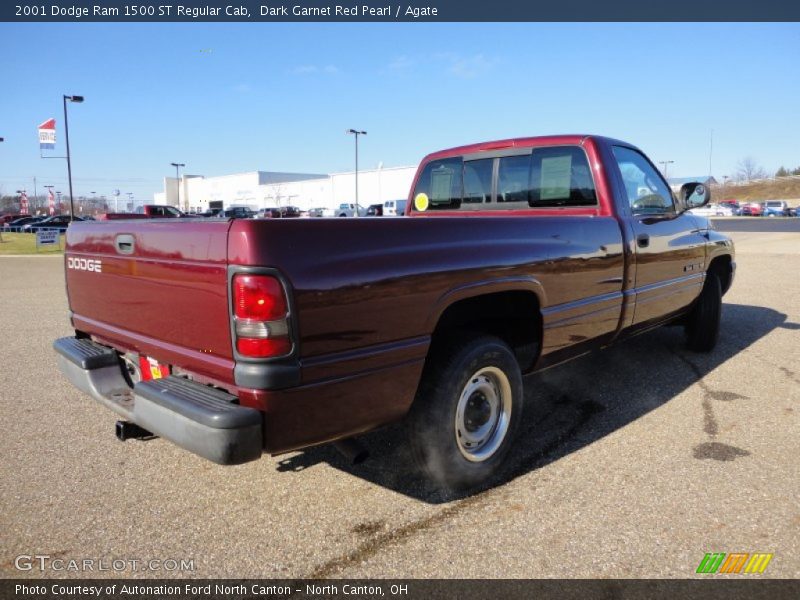 Dark Garnet Red Pearl / Agate 2001 Dodge Ram 1500 ST Regular Cab