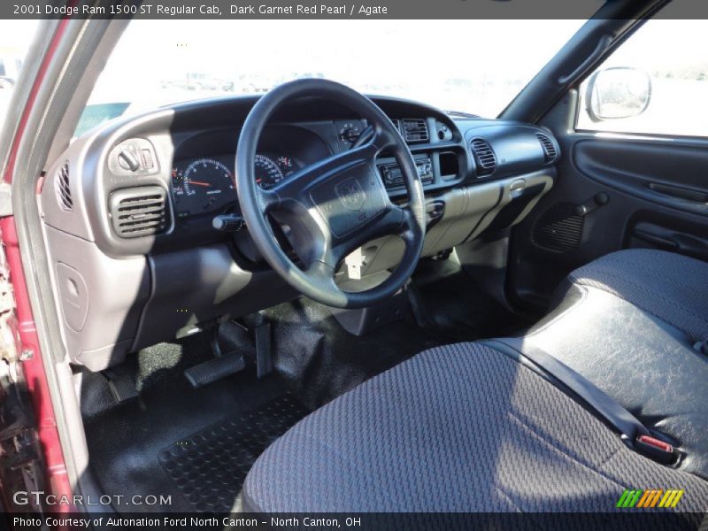 Dark Garnet Red Pearl / Agate 2001 Dodge Ram 1500 ST Regular Cab