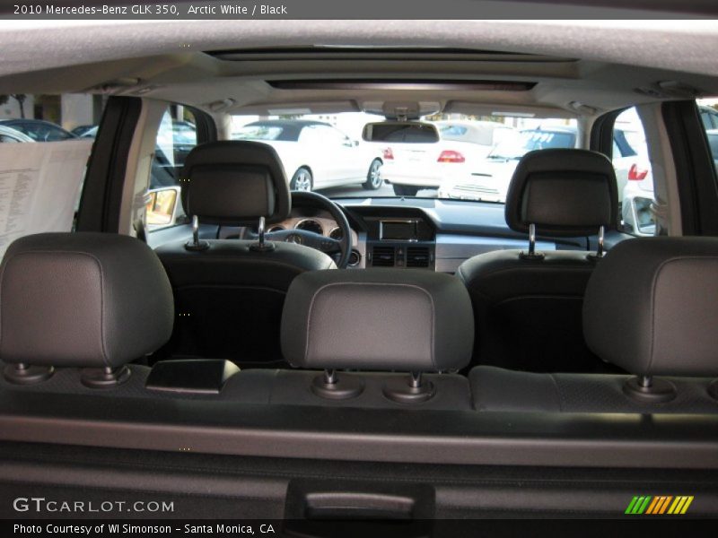 Arctic White / Black 2010 Mercedes-Benz GLK 350
