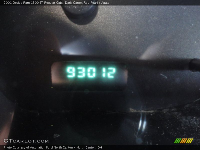 Dark Garnet Red Pearl / Agate 2001 Dodge Ram 1500 ST Regular Cab