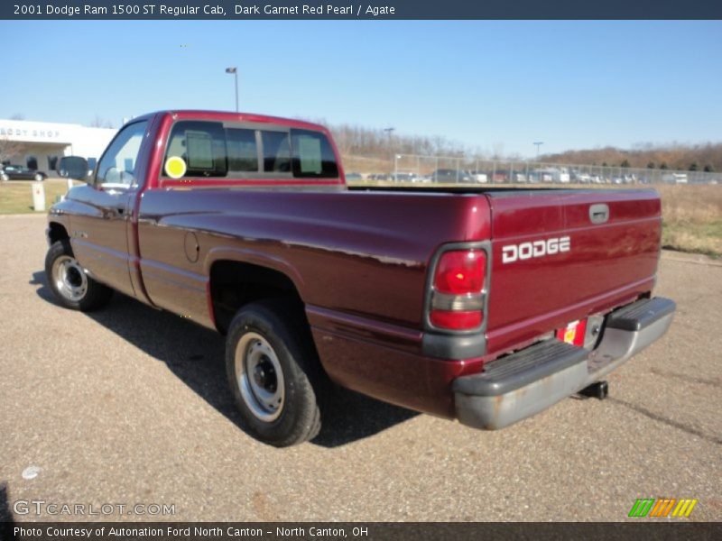 Dark Garnet Red Pearl / Agate 2001 Dodge Ram 1500 ST Regular Cab