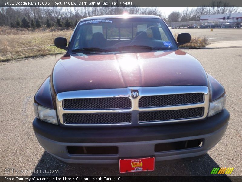 Dark Garnet Red Pearl / Agate 2001 Dodge Ram 1500 ST Regular Cab