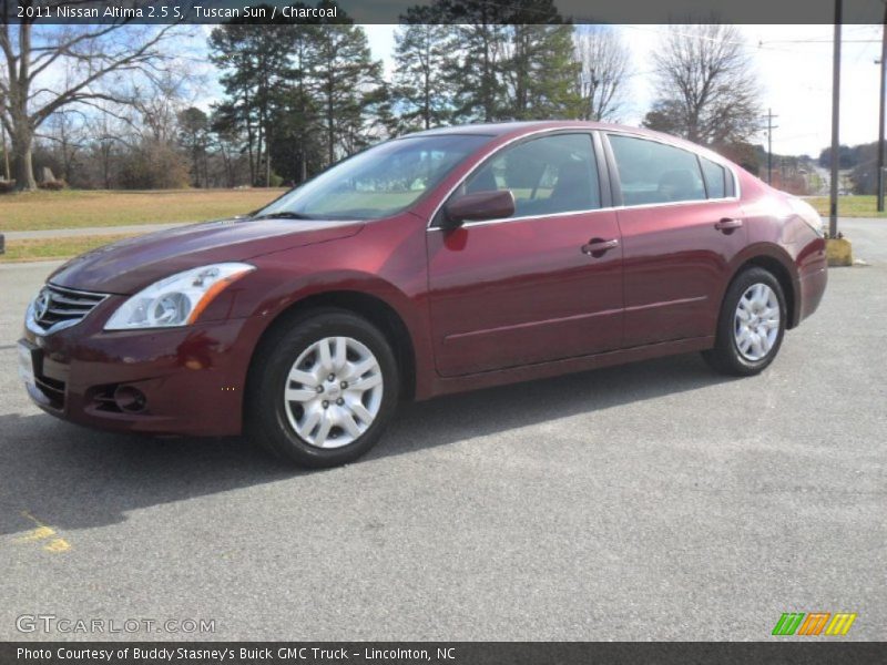 Tuscan Sun / Charcoal 2011 Nissan Altima 2.5 S