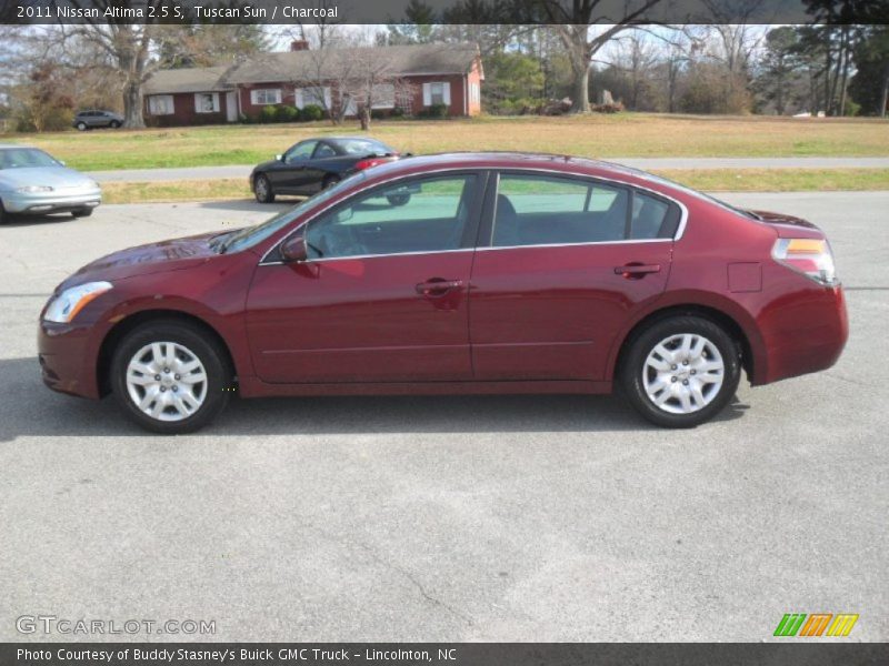 Tuscan Sun / Charcoal 2011 Nissan Altima 2.5 S