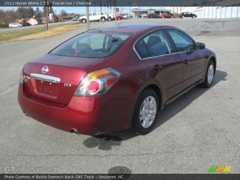 Tuscan Sun / Charcoal 2011 Nissan Altima 2.5 S