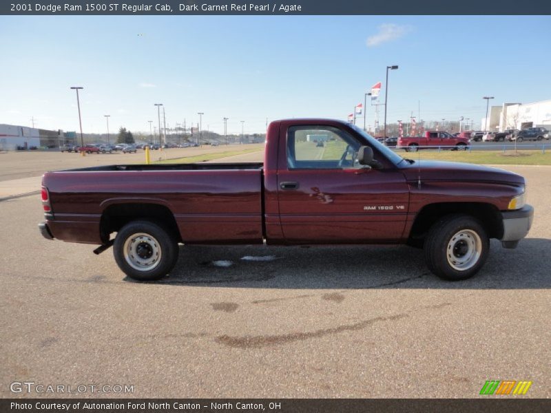 Dark Garnet Red Pearl / Agate 2001 Dodge Ram 1500 ST Regular Cab