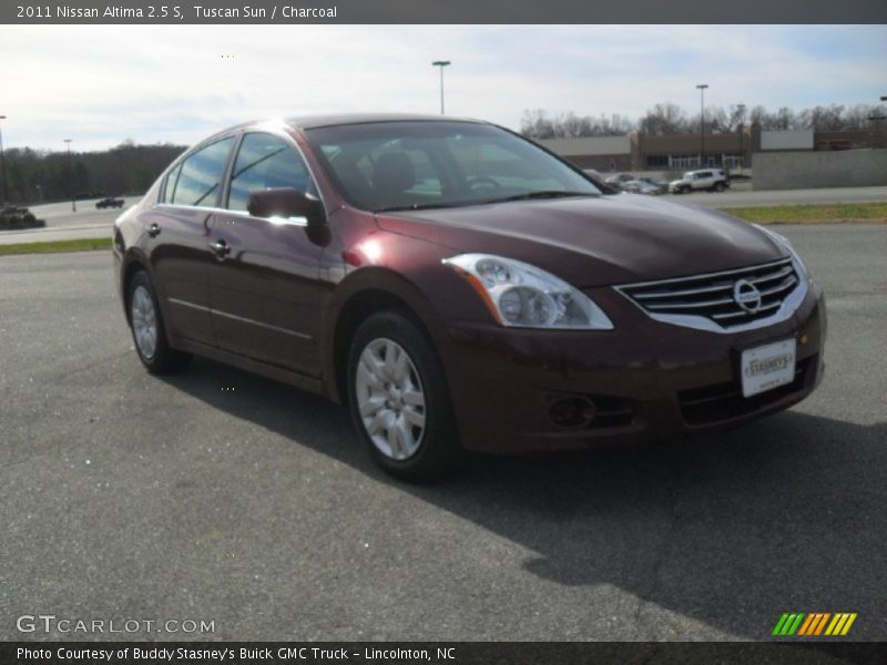 Tuscan Sun / Charcoal 2011 Nissan Altima 2.5 S