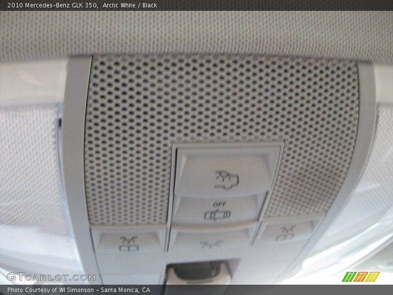 Arctic White / Black 2010 Mercedes-Benz GLK 350