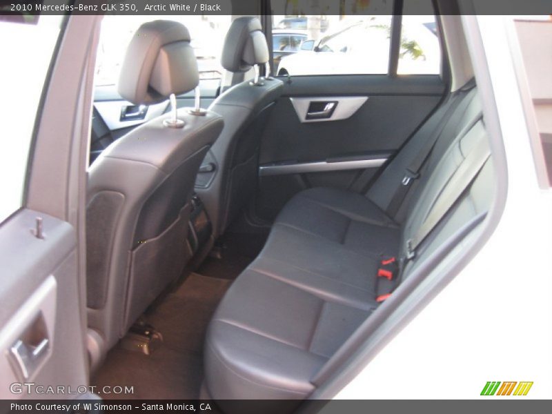 Arctic White / Black 2010 Mercedes-Benz GLK 350