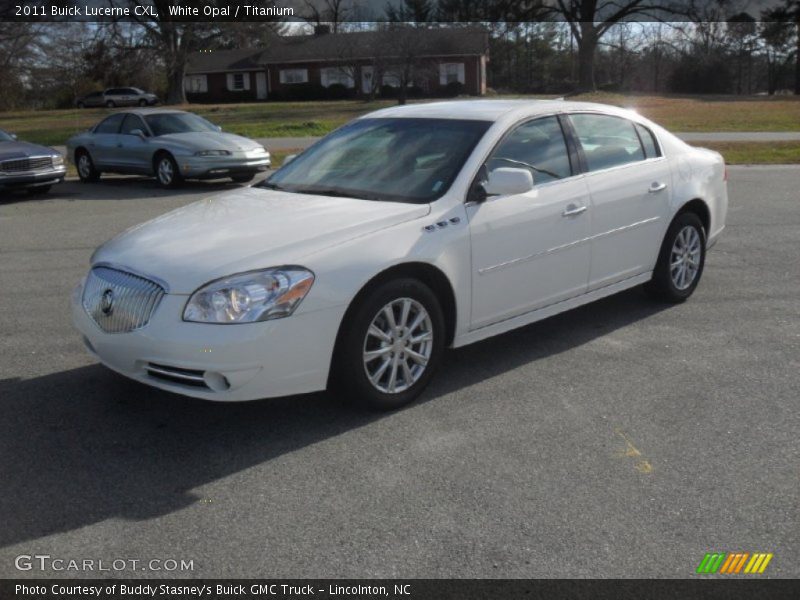 White Opal / Titanium 2011 Buick Lucerne CXL