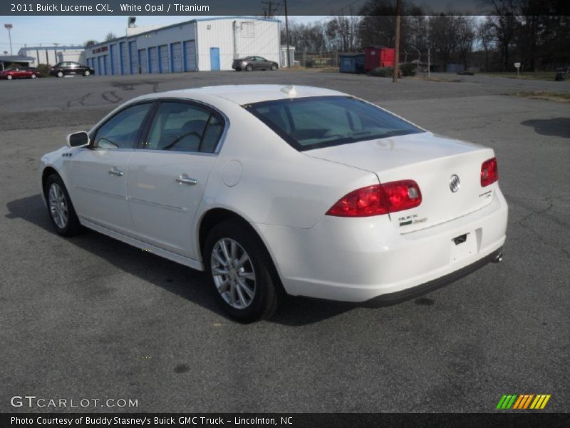White Opal / Titanium 2011 Buick Lucerne CXL