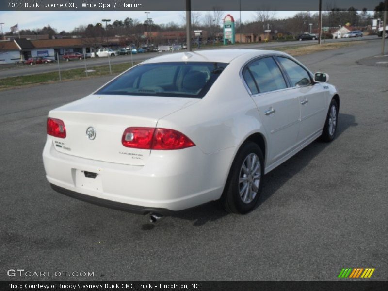 White Opal / Titanium 2011 Buick Lucerne CXL