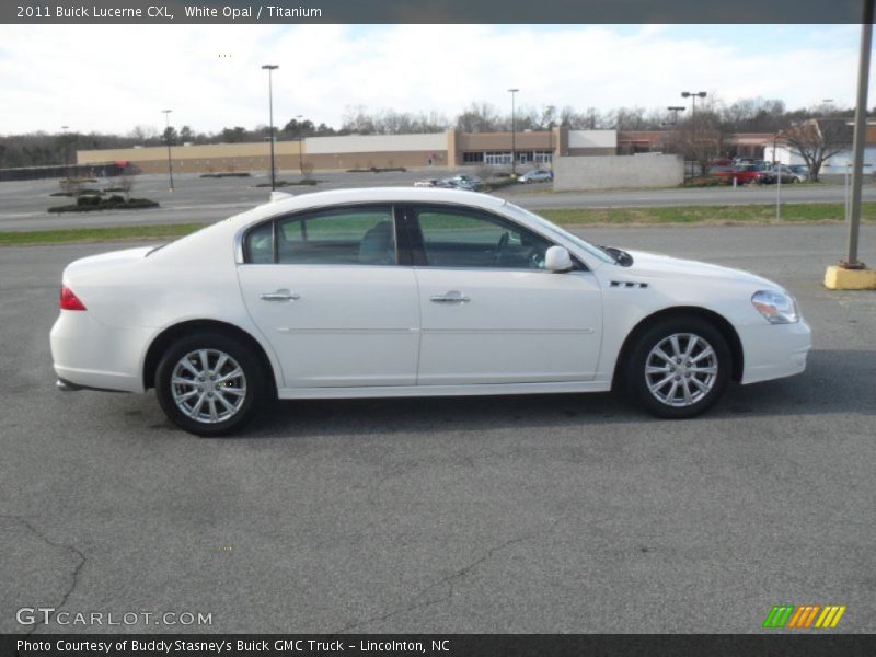 White Opal / Titanium 2011 Buick Lucerne CXL