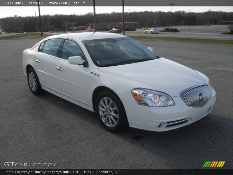 White Opal / Titanium 2011 Buick Lucerne CXL