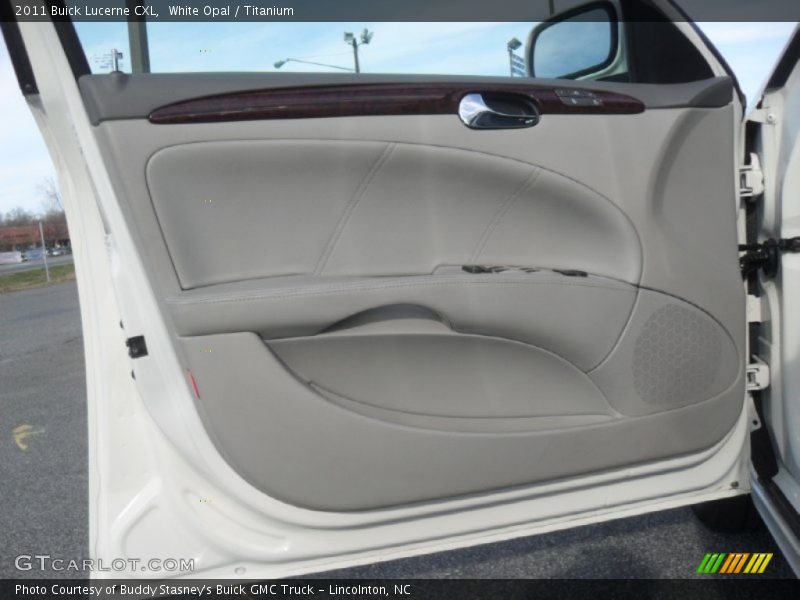 White Opal / Titanium 2011 Buick Lucerne CXL