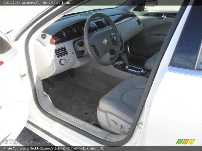 White Opal / Titanium 2011 Buick Lucerne CXL