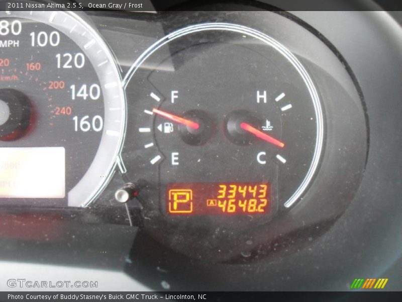 Ocean Gray / Frost 2011 Nissan Altima 2.5 S