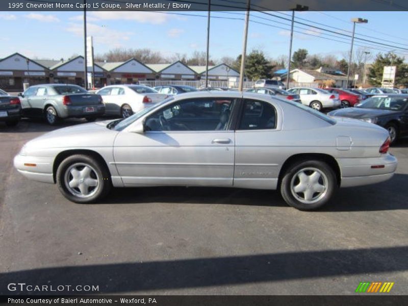 Silver Metallic / Ebony 1995 Chevrolet Monte Carlo LS Coupe