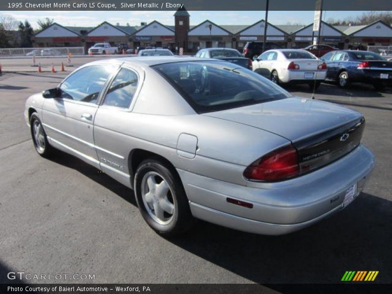 Silver Metallic / Ebony 1995 Chevrolet Monte Carlo LS Coupe