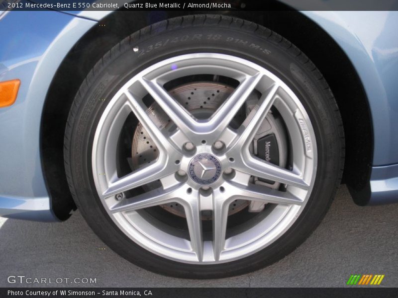  2012 E 550 Cabriolet Wheel