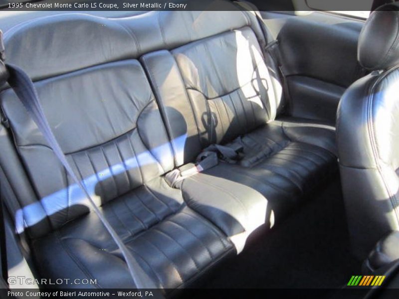 Silver Metallic / Ebony 1995 Chevrolet Monte Carlo LS Coupe