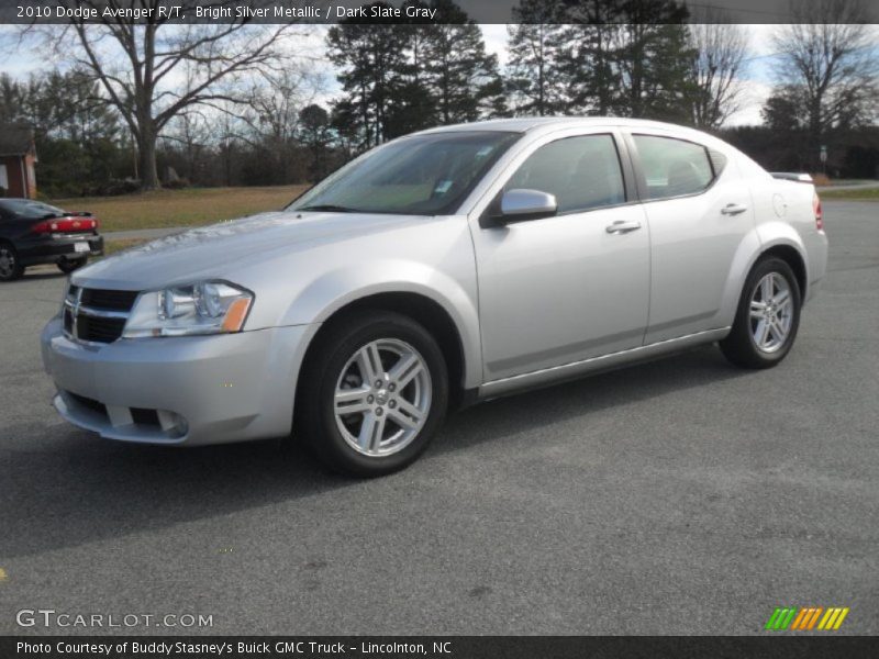 Bright Silver Metallic / Dark Slate Gray 2010 Dodge Avenger R/T