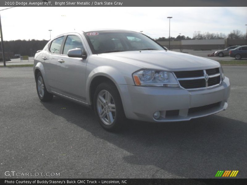 Bright Silver Metallic / Dark Slate Gray 2010 Dodge Avenger R/T