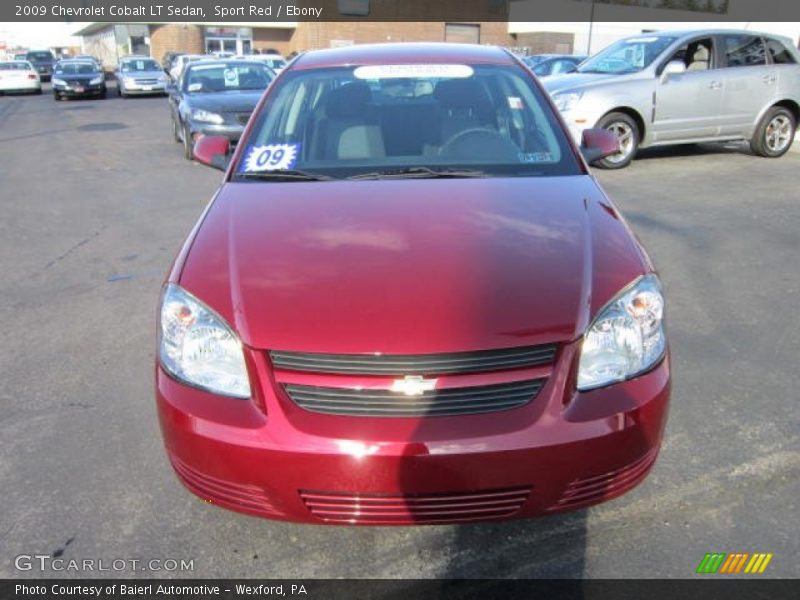 Sport Red / Ebony 2009 Chevrolet Cobalt LT Sedan