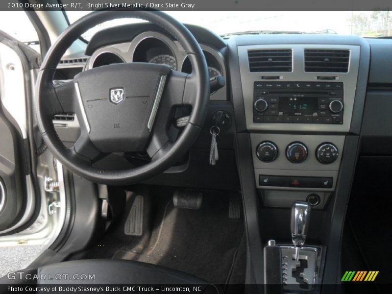 Bright Silver Metallic / Dark Slate Gray 2010 Dodge Avenger R/T