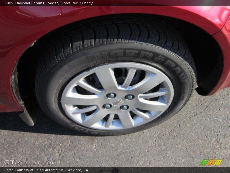 Sport Red / Ebony 2009 Chevrolet Cobalt LT Sedan
