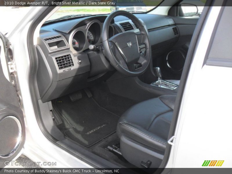 Bright Silver Metallic / Dark Slate Gray 2010 Dodge Avenger R/T