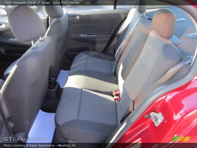 Sport Red / Ebony 2009 Chevrolet Cobalt LT Sedan