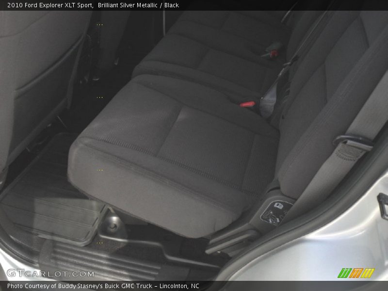 Brilliant Silver Metallic / Black 2010 Ford Explorer XLT Sport