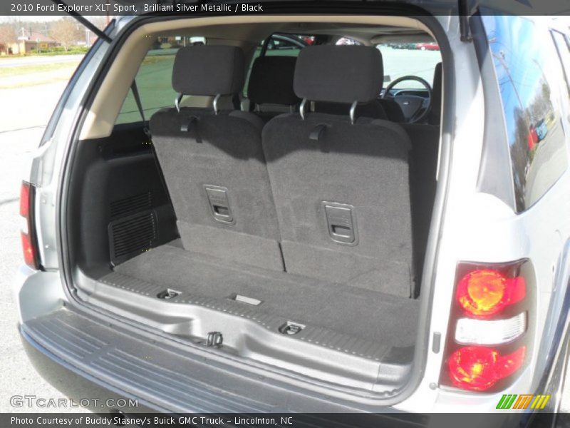 Brilliant Silver Metallic / Black 2010 Ford Explorer XLT Sport