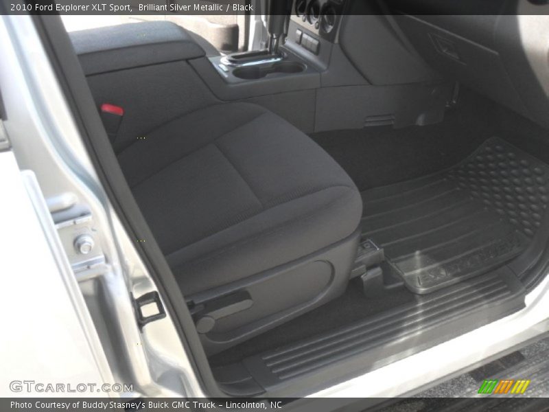 Brilliant Silver Metallic / Black 2010 Ford Explorer XLT Sport
