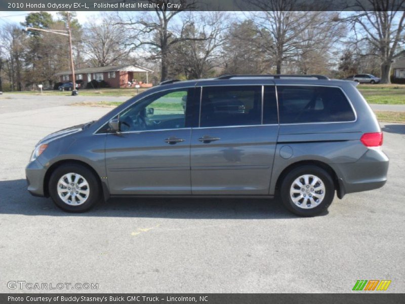 Polished Metal Metallic / Gray 2010 Honda Odyssey EX-L
