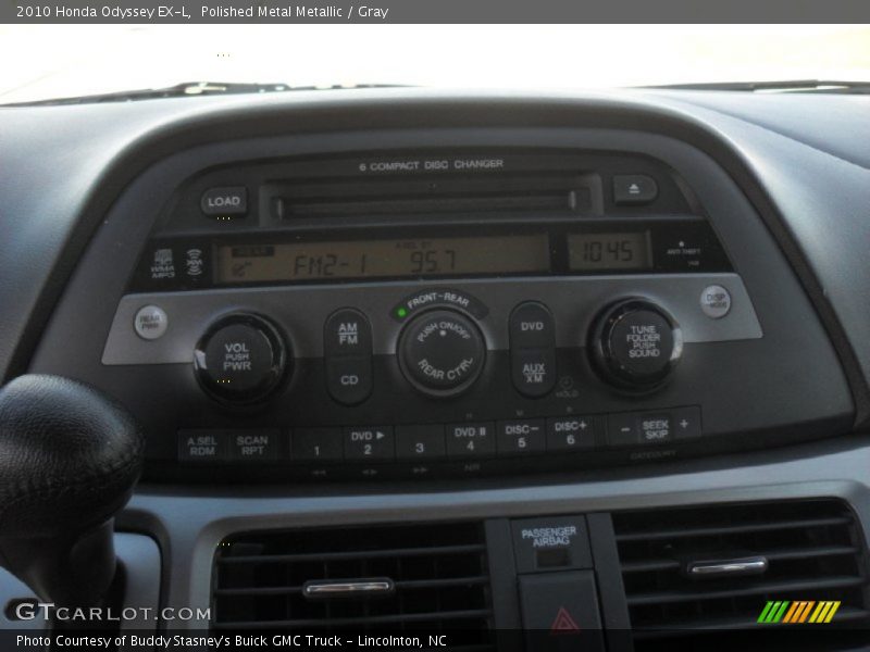 Polished Metal Metallic / Gray 2010 Honda Odyssey EX-L