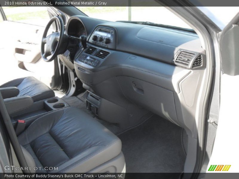 Polished Metal Metallic / Gray 2010 Honda Odyssey EX-L
