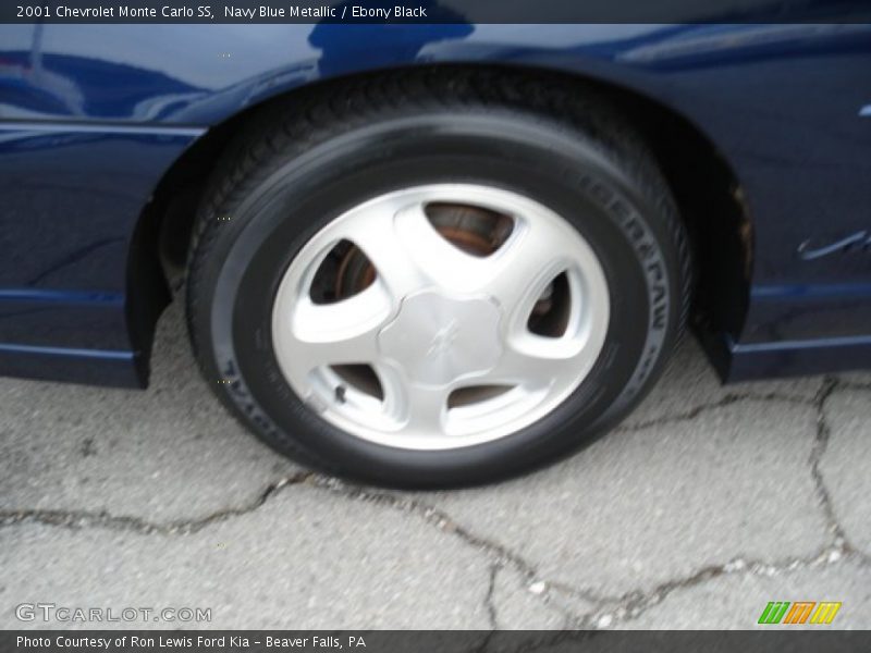 Navy Blue Metallic / Ebony Black 2001 Chevrolet Monte Carlo SS
