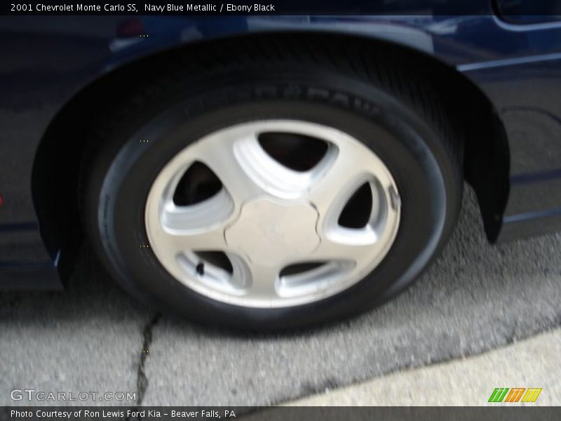 Navy Blue Metallic / Ebony Black 2001 Chevrolet Monte Carlo SS