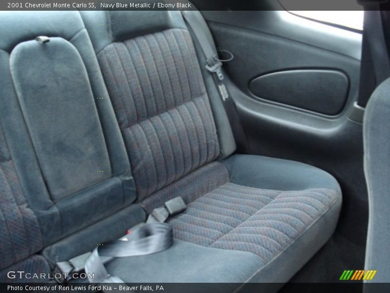 Navy Blue Metallic / Ebony Black 2001 Chevrolet Monte Carlo SS