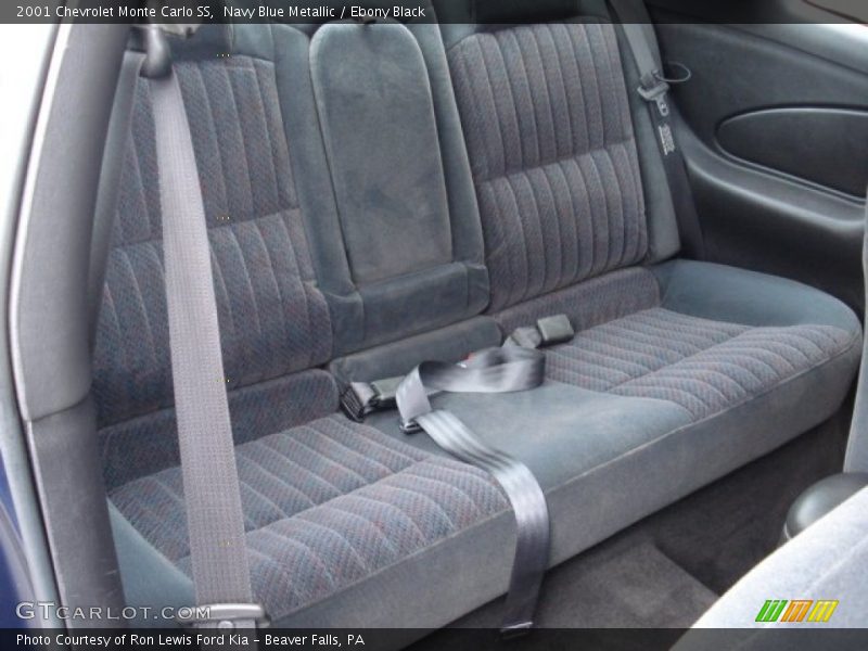 Navy Blue Metallic / Ebony Black 2001 Chevrolet Monte Carlo SS