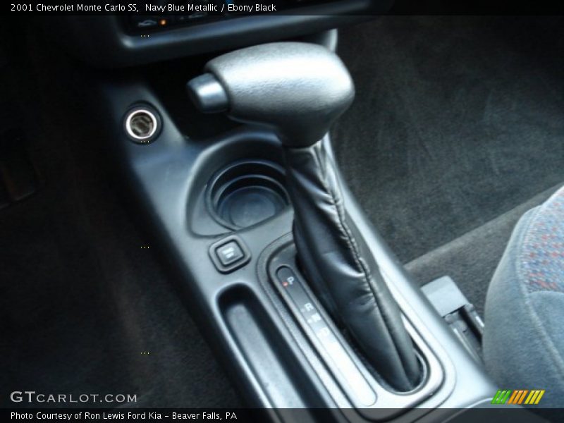Navy Blue Metallic / Ebony Black 2001 Chevrolet Monte Carlo SS