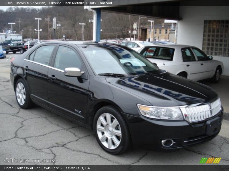 Tuxedo Black Metallic / Dark Charcoal 2009 Lincoln MKZ Sedan