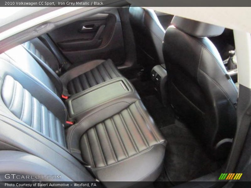 Iron Grey Metallic / Black 2010 Volkswagen CC Sport