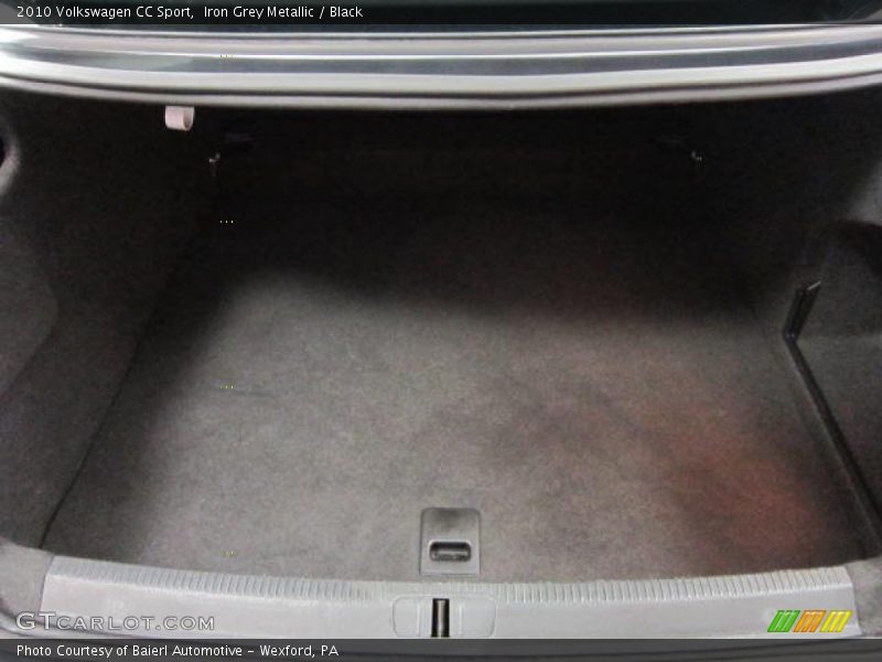 Iron Grey Metallic / Black 2010 Volkswagen CC Sport
