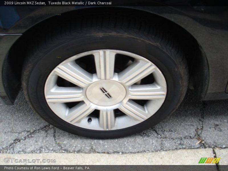 Tuxedo Black Metallic / Dark Charcoal 2009 Lincoln MKZ Sedan