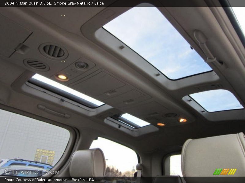 Smoke Gray Metallic / Beige 2004 Nissan Quest 3.5 SL