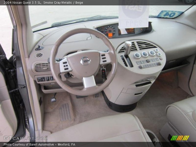 Smoke Gray Metallic / Beige 2004 Nissan Quest 3.5 SL