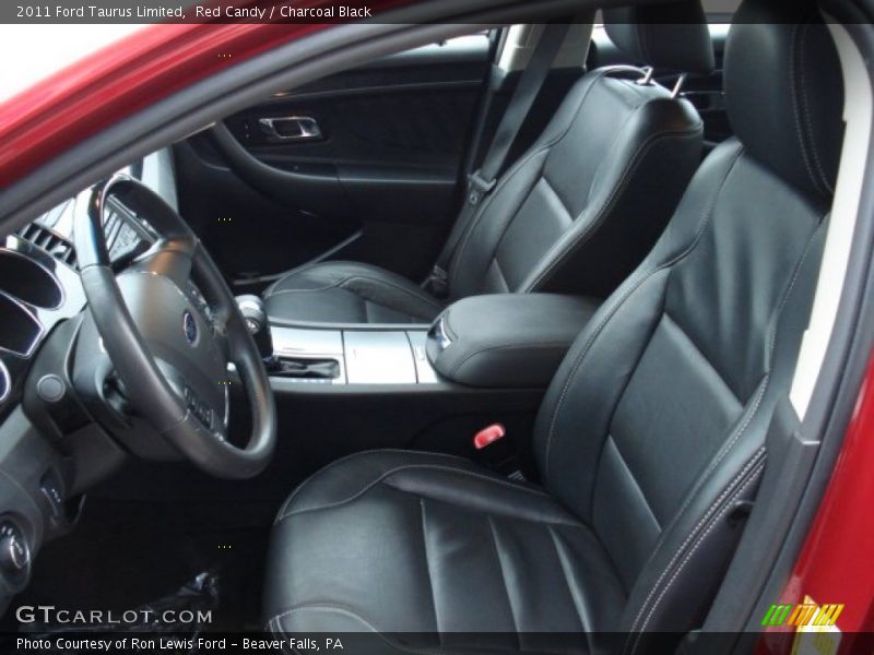 Red Candy / Charcoal Black 2011 Ford Taurus Limited